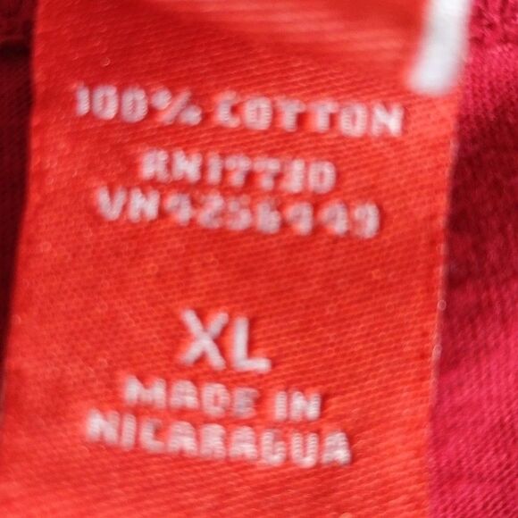 Red Naughty Nice Studded Christmas Tee - Picture 5 of 6